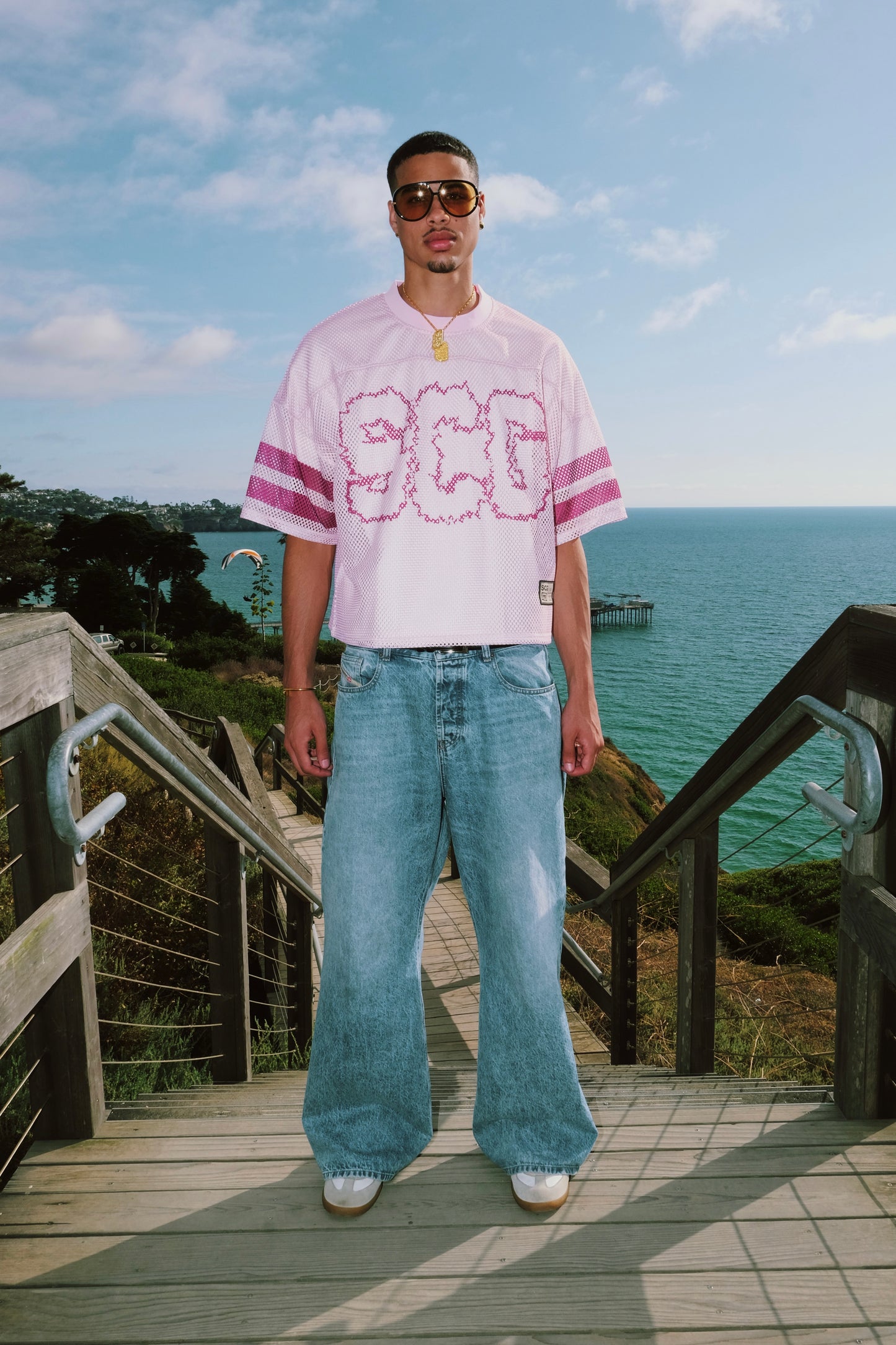 MESH JERSEY - PASTEL
