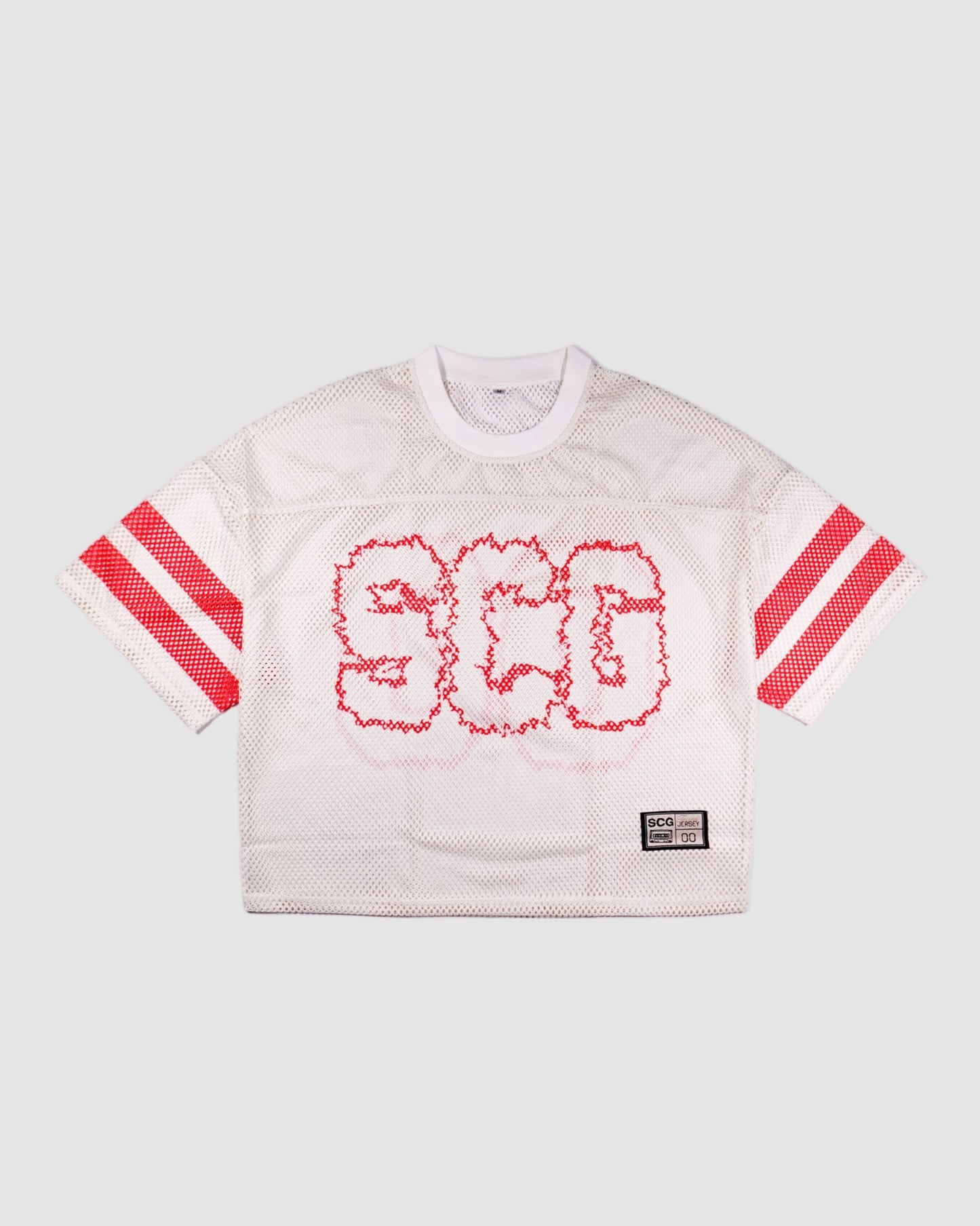 MESH JERSEY - CREAM