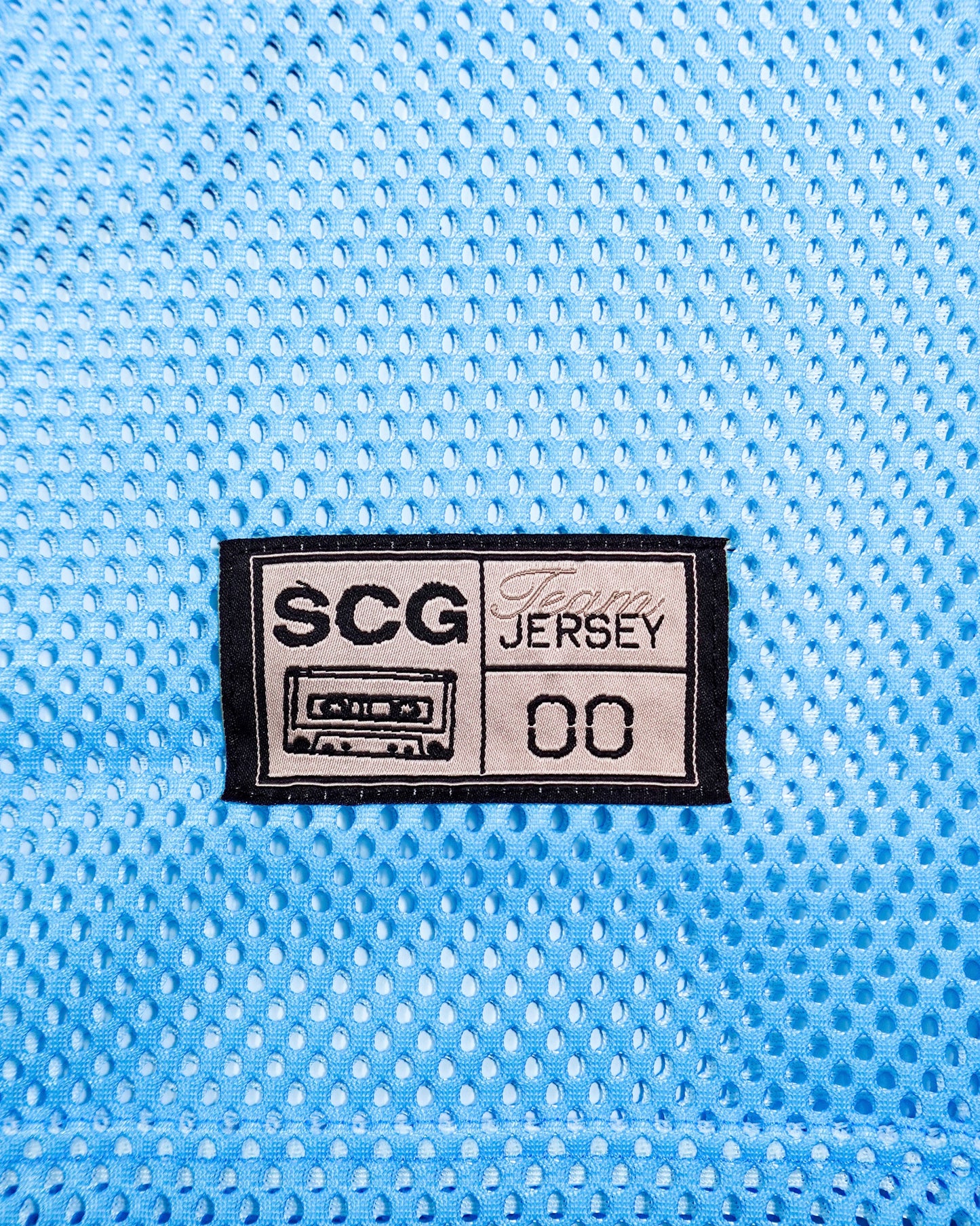 MESH JERSEY - BBY BLUE