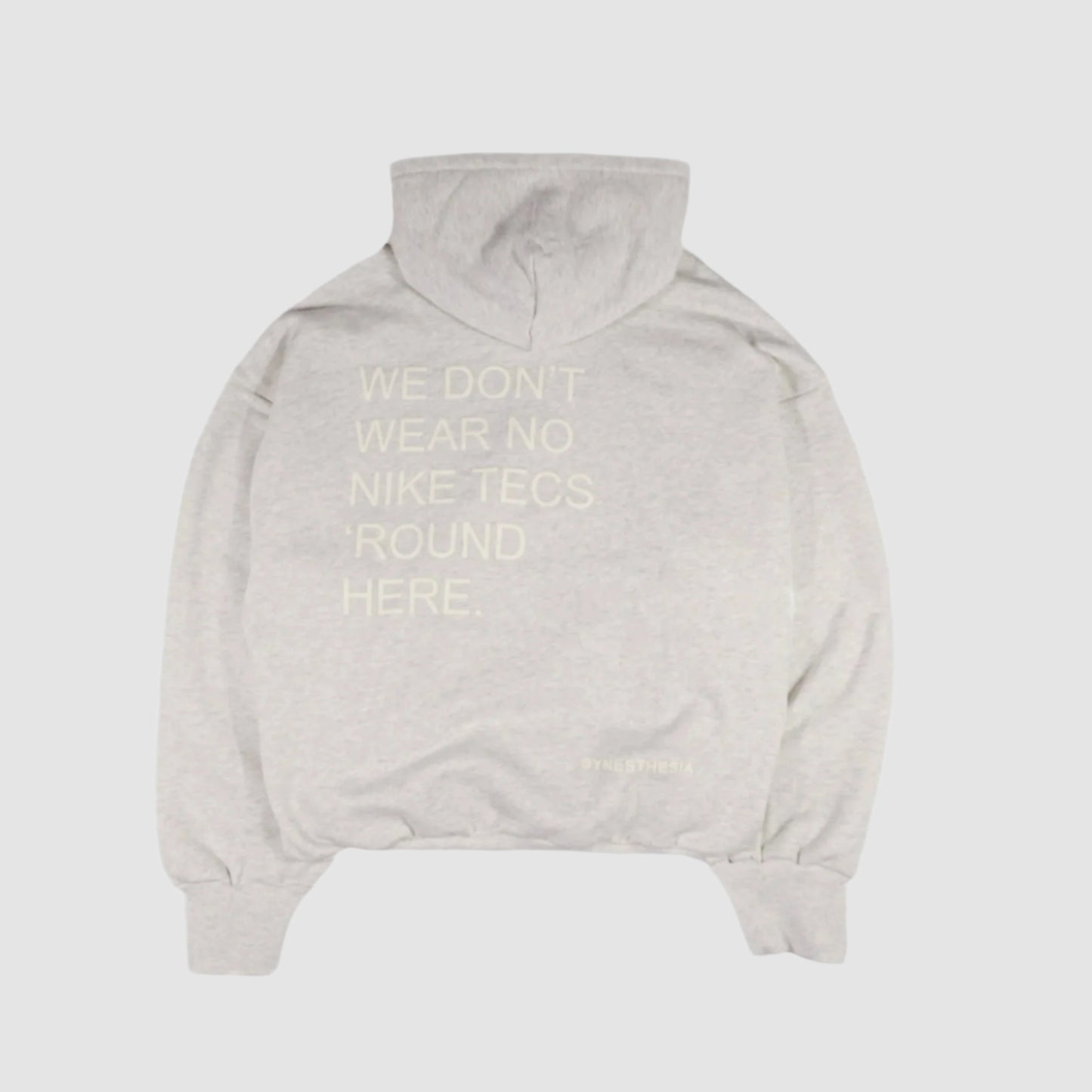 MOTTO HOODIE - GREY