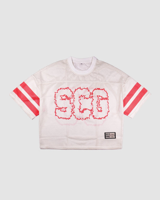 MESH JERSEY - CREAM