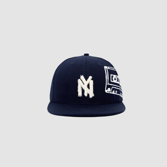 NY URBAN ART HAT - NAVY BLUE