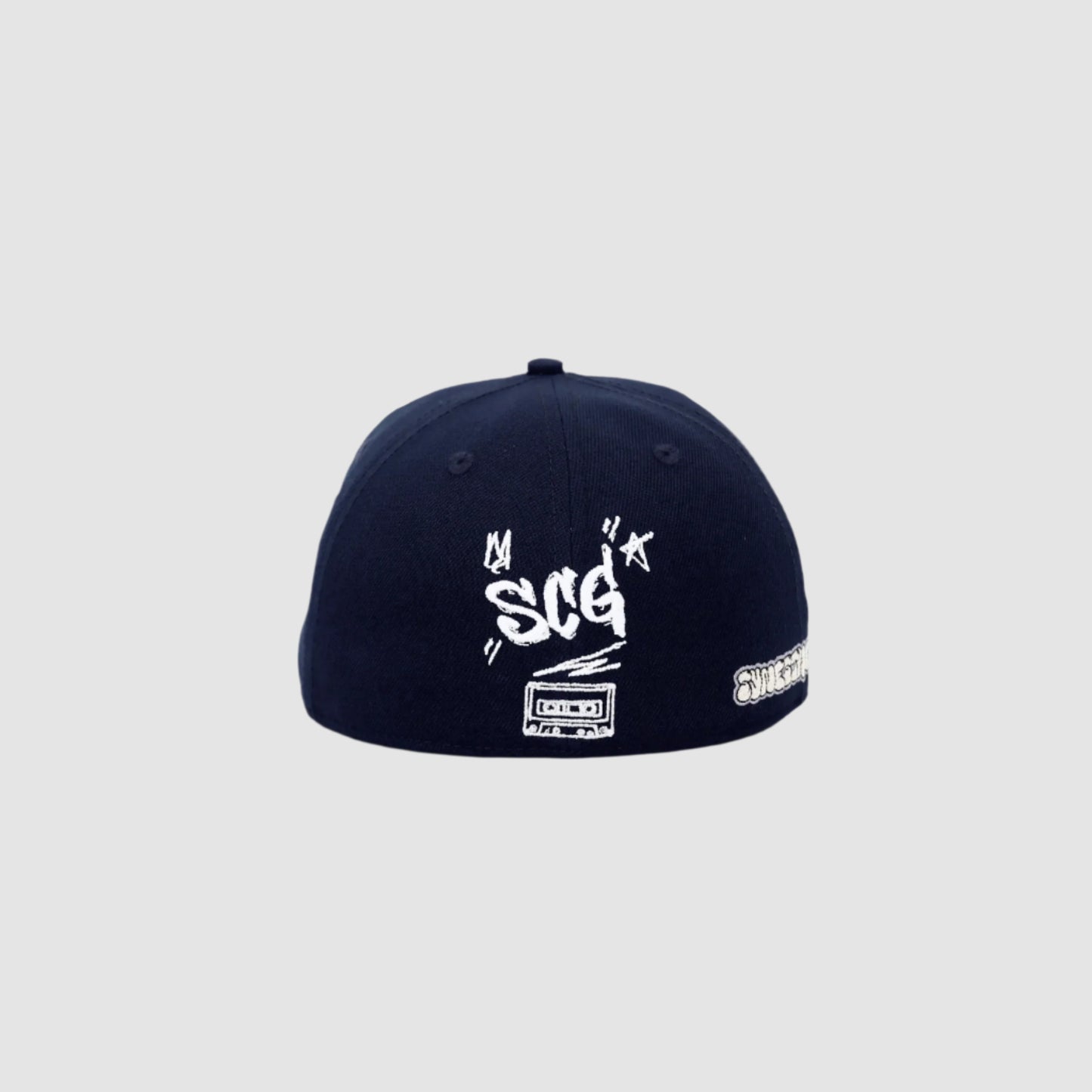 NY URBAN ART HAT - NAVY BLUE